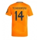 Real Madrid Aurelien Tchouameni #14 Replike Gostujuci Dres 2024-25 Kratak Rukav